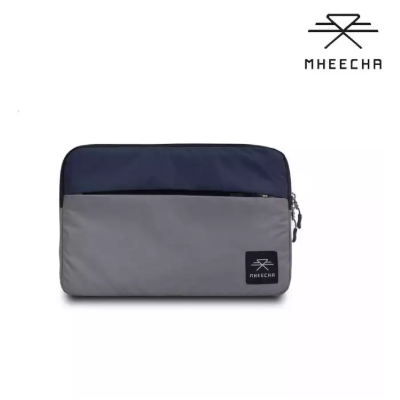 Mheecha Crony Sleeve 13.5" (Grey/Navy Blue)
